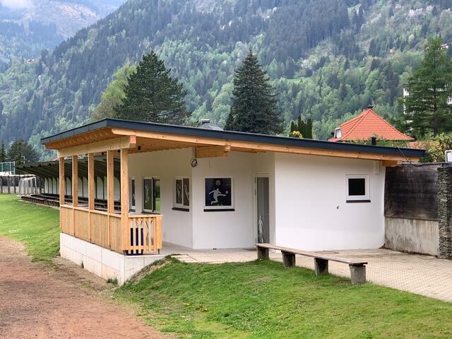 Ein Schmuckstück: Das neue Vereinshaus der WSG Radenthein | Foto: Foto: Preclik