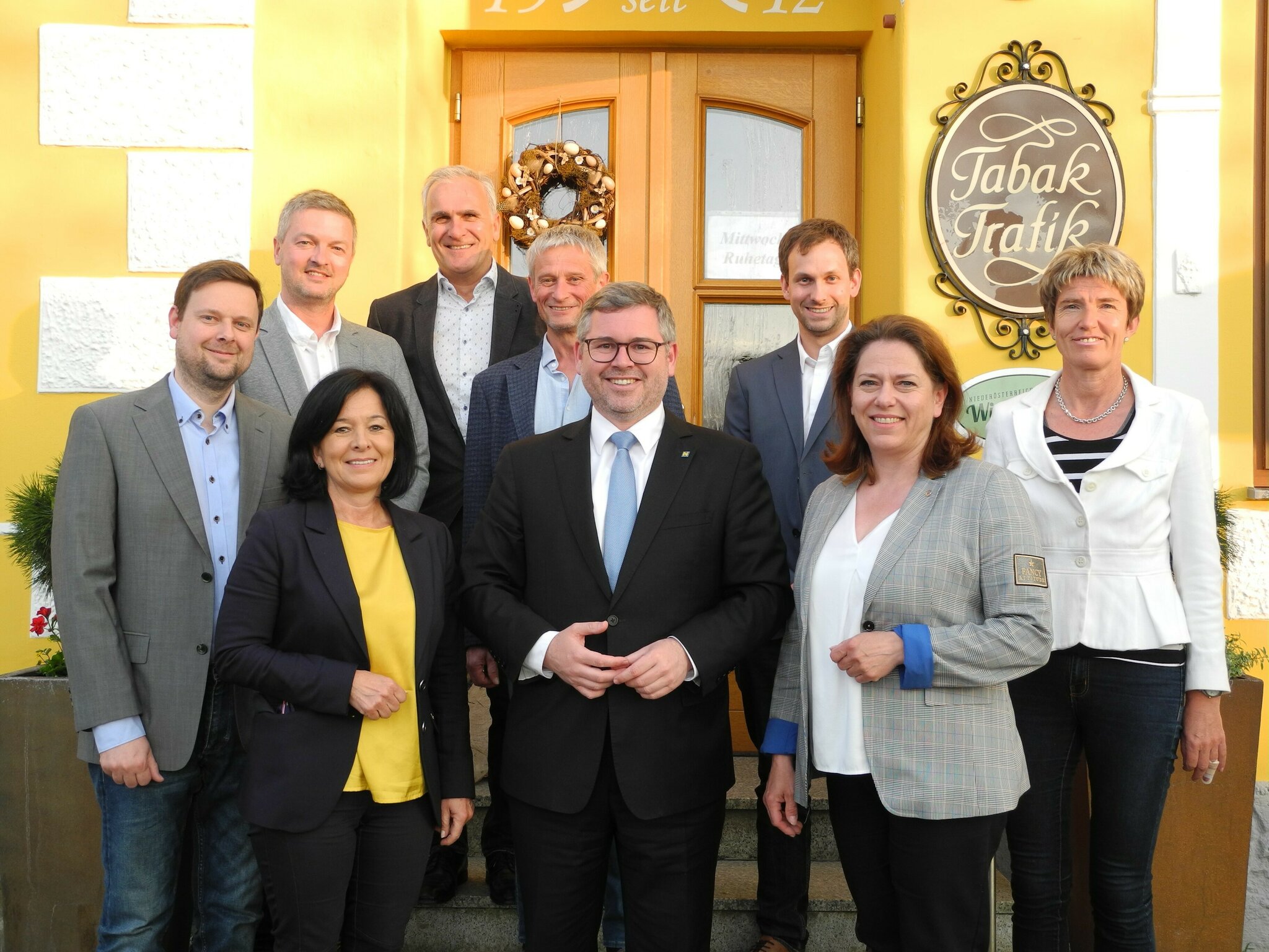 Nondorf Wirtschaftsgespräch mit Landesrat Ludwig Schleritzko Gmünd