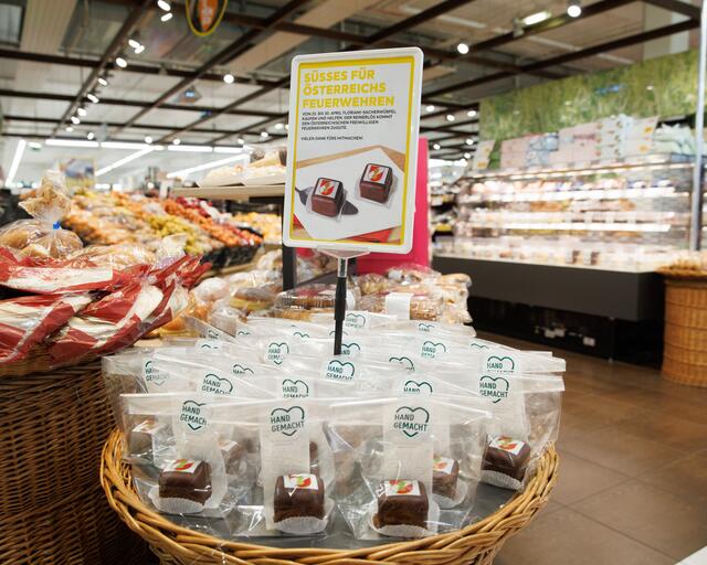 Spendenaktion: Sacherwürfel-Aktion für Österreichs Feuerwehren - Salzburg