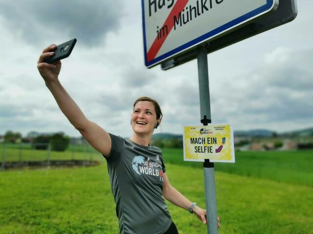 Teilnehmerin am Wings for Life Worldrun in Hagenberg. | Foto: Privat