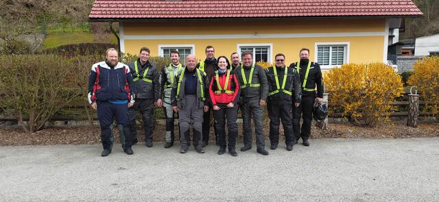 Ein Straßentraining für Motorradlenker wurde in St. Anton an der Jeßnitz durchgeführt. | Foto: Hannes Bagar