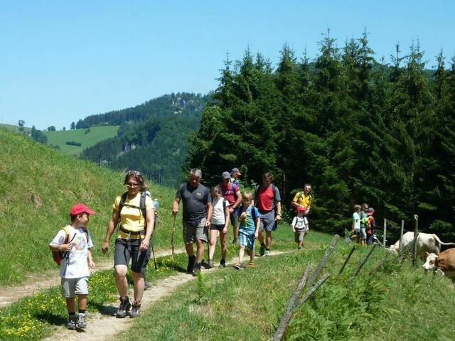 Auch für Familien bietet der Ennser Alpenvereins viele Aktivitäten. | Foto: Alpenverein Enns