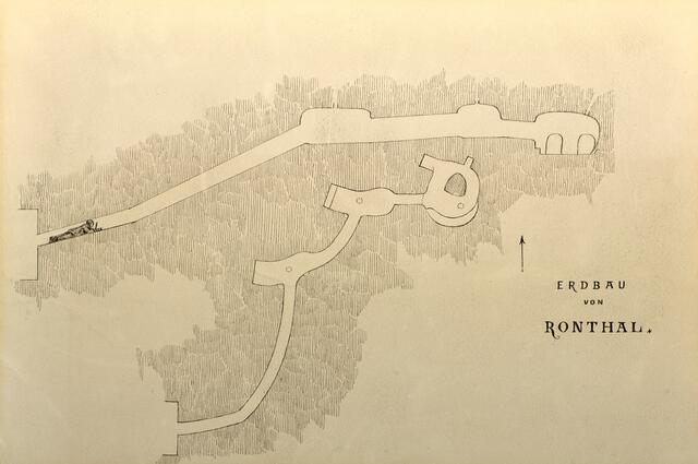 Erdstall Ronthal (Als Erdstall bezeichnet man ein von Menschen gegrabenes, unterirdisches Gangsystem) | Foto: NÖ, Archiv Krahuletz-Museum