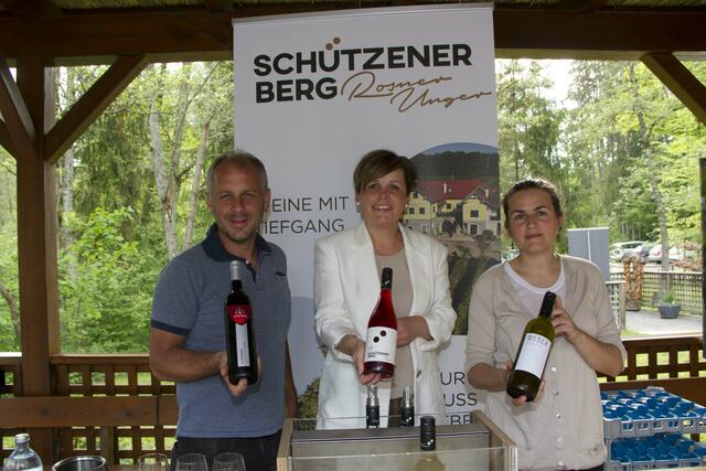 Burgenländische und steirische Winzer unterstützten den Charity Event mit Qualitätsweinen aus der Region.