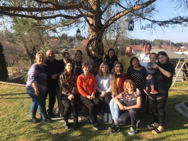 Bei einem Nachmittag haben sich die aus der Ukraine geflüchteten Menschen und ihre Betreuer besser kennenlernen können. | Foto: Waltl