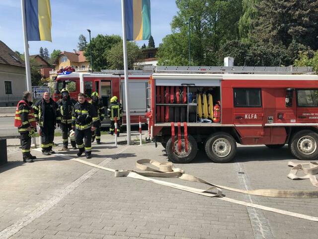 Vier Feuerwehren waren im Einsatz. | Foto: FF Tullnerbach