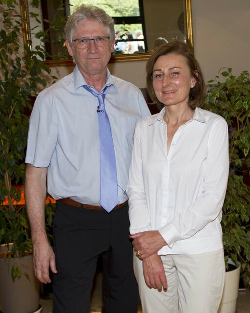Dr. Gottfried Pfleger und Mag. Andrea Konrath