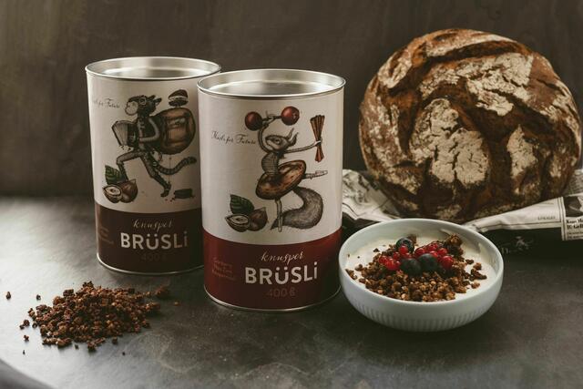 Aus einem Kilogramm Brot wird ein Kilogramm des Knuspermüslis hergestellt. | Foto: DerMann
