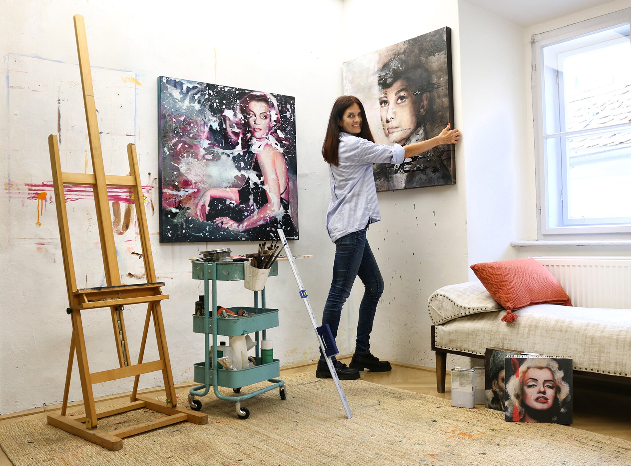Marion Rauter Bildende Kunst im Bezirk: Marion Rauter stellt in der Stadtgalerie aus ...