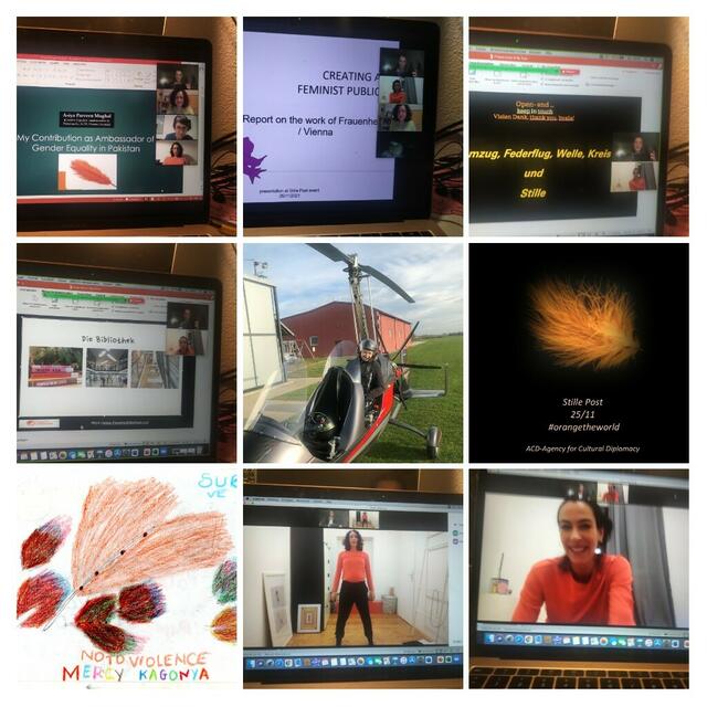 Orange Feder Initiative, Stille Post 25/11 x 365,
Austrian SDG Award | Foto: Tatjana Christelbauer