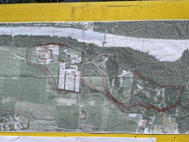 Auf dem Plan sieht man einen Teil der Maßnahmen, die in den kommenden Jahren umgesetzt werden.