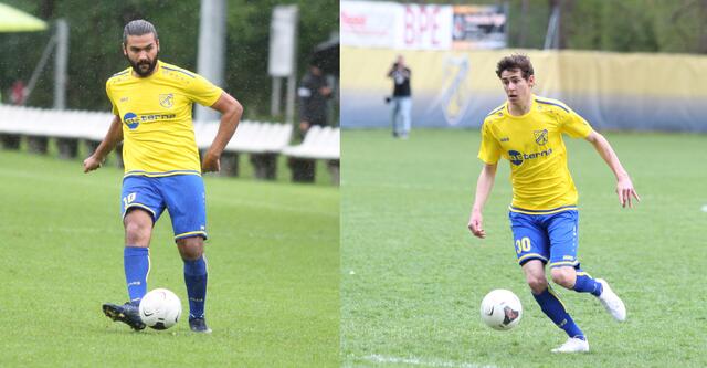 Ertugrul Yildirim (links) und Paulo Rossetti erzielten beim 6:0-Sieg in Zams jeweils einen Doppelpack.