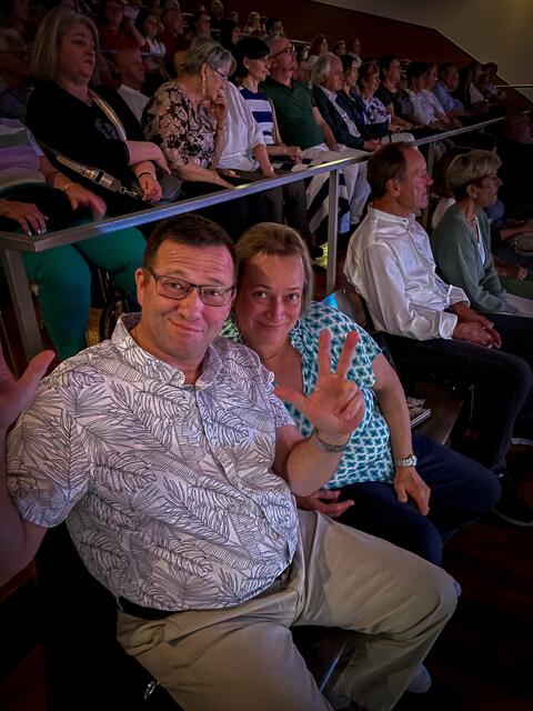 Ferdinand- und Sabine Parzer genossen den Musikabend.