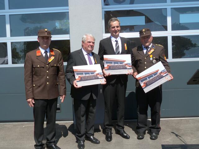 Stolz wurde das neue Feuerwehrhaus in Kroatisch-Geresdorf präsentiert.
