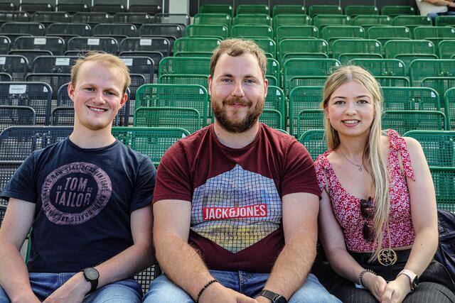 Chrsitoph Wagner, Manuel Jakobi und Nina König. | Foto: Danny Jodts