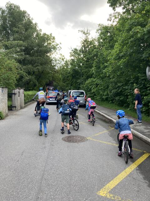 "Radl-Bus" als gemeinsame Initiative von Parents for Future und Radlobby. | Foto: PFF