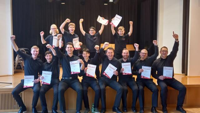 Musik in kleinen Gruppen: drei Ensembles des MV Geiersberg | Foto: MV Geiersberg/privat