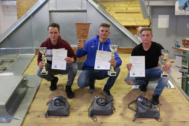 Roman Witty (rechts) belegte beim Landes-Lehrlingswettbewerb den dritten Rang. | Foto: KK