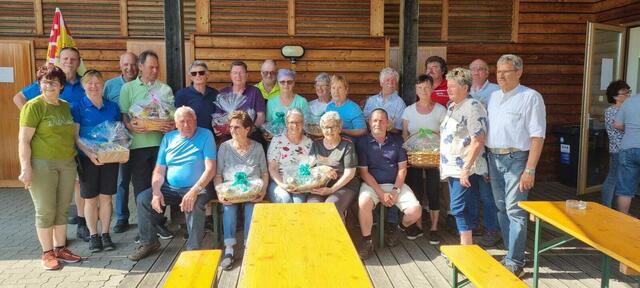 Strahlende Gesichter beim Petanque Boccia Turnier des PVÖ St. Georgen im Lavanttal | Foto: Privat