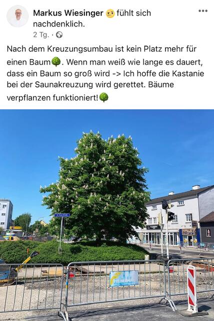 Originalposting und Auslöser der Diskussion. | Foto: BRS