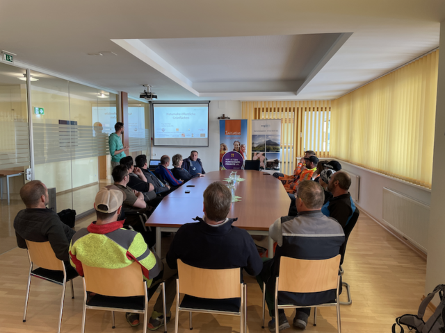 Auch Workshops sind im Angebot.