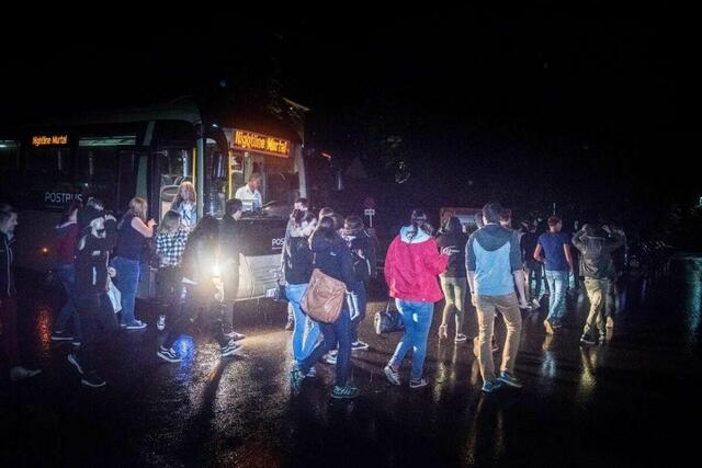 Die Nightline verzeichnet einen Ansturm auf das Busangebot. | Foto: Nightline
