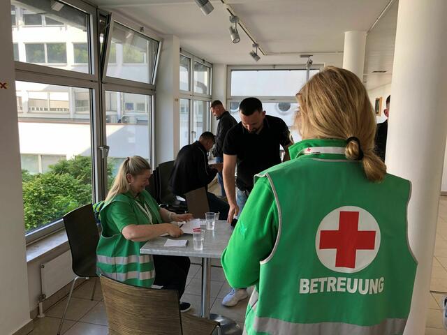 Kriseninterventionsteam im Betreuungseinsatz | Foto: Rotes Kreuz Salzburg