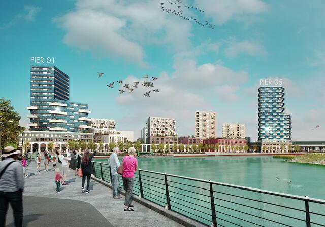Die Seestadt wächst weiter. | Foto: schreinerkastler