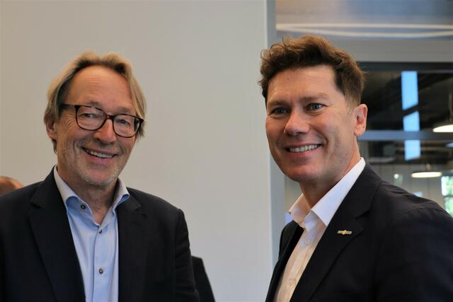 Bgm. Jakob Frey und Geschäftsführer Gerhard Schloffer | Foto: Edith Ertl