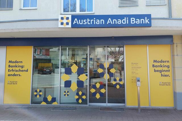 Die Anadi Bank in Hermagor wurden renoviert. | Foto: Anadi Bank