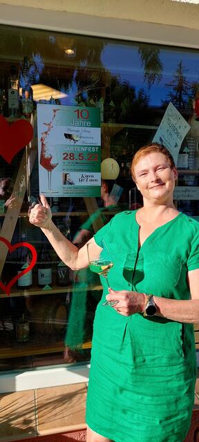 Sonja Weninger freut sich auf das Jubiläumsfest ihrer Weinberatung. | Foto: privat