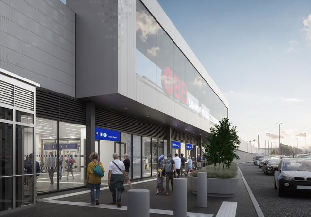 So soll der künftige neue Vorplatz am Matzleinsdorfer Platz aussehen.
