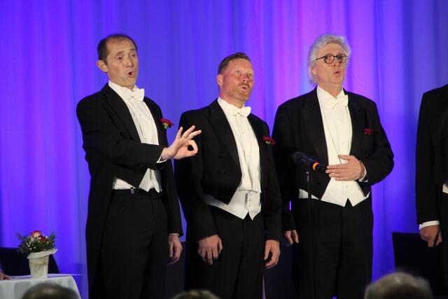 Humorvoll: Comedian Charmonists sangen für den guten Zweck.