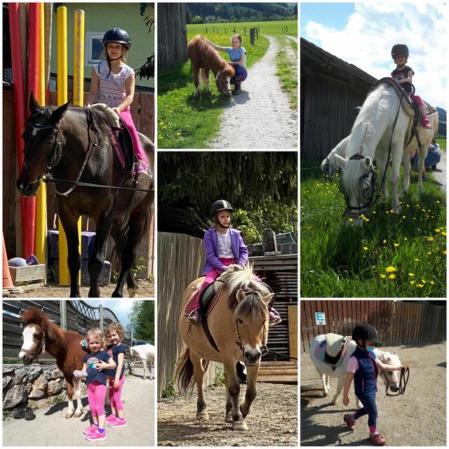 Auf der Grukodilfarm in Saalfelden können die Kinder ganz ohne Leistungsdruck ihrem Hobby Reiten nachgehen. | Foto: Grukodilfarm