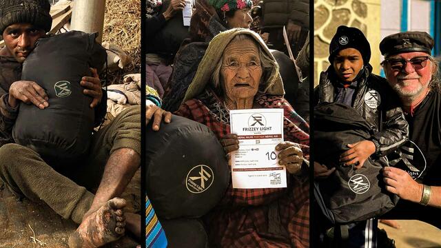 Essenspakete um 25 Euro, damit eine ganze Familie einen Monat ernährt werden. | Foto: Frizzey Light