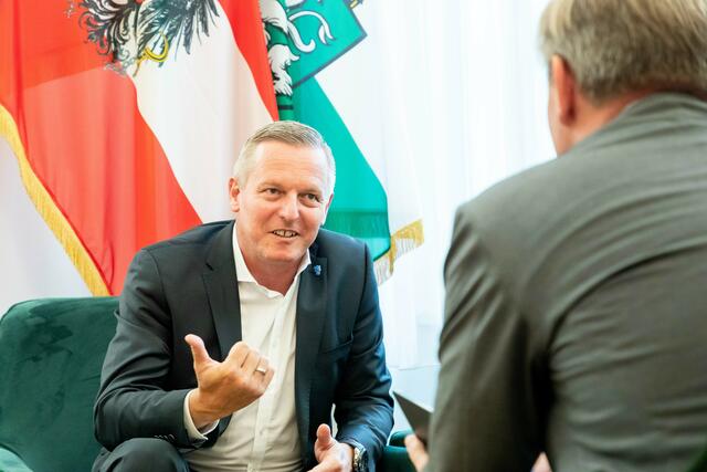 Zufrieden: Mario Kunasek freut sich über eine späte Rehabilitation.