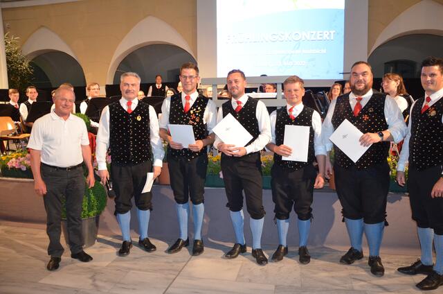 25 Jahre dabei: Hermann Ebner, Stephan Michelitsch, Hannes Piwonka, Johannes Stranner