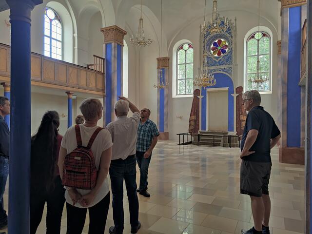 Jüdische Synagoge Kobersdorf innen | Foto: Natascha Thurner