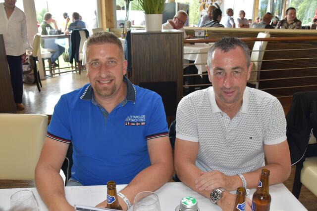 Bernhard Thonhauser und Martin Spring (von links)
