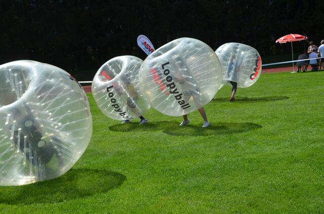 Viel Spaß bereitete der Loopy Ball