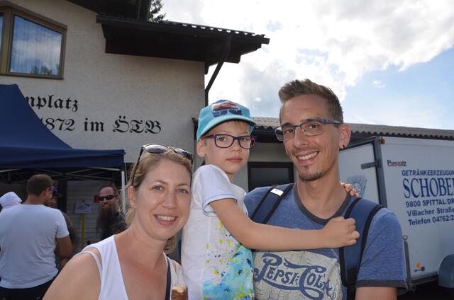 Sabrina und Jonathan Thaler sowie Patrick Kratzwald sind aus Spittal