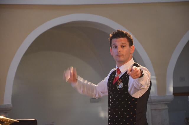 Volle Konzentration: Christoph Michelitsch