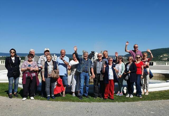 Die Gruppe ist sich einig: Das war ein toller Ausflug!  | Foto: Marlies Pauer