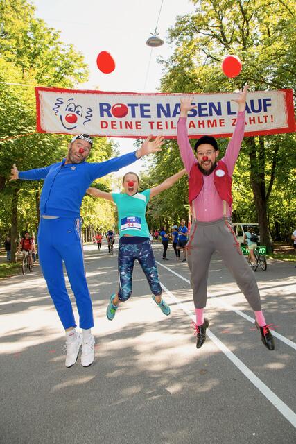 Am 5. Juni heißt es in Neudauberg: Nase auf und lauf - für ein Lachen im Spital.  | Foto: Jürgen Hamerschmid