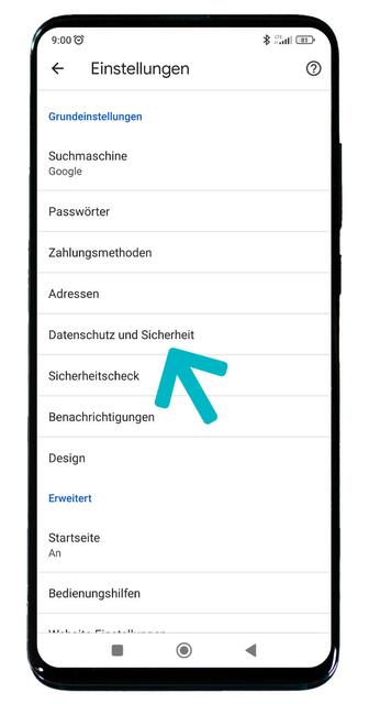 Unter Datenschutz und Sicherheit können Änderungen zu den Push-Nachrichten vorgenommen werden. | Foto: RegionalMedien Austria