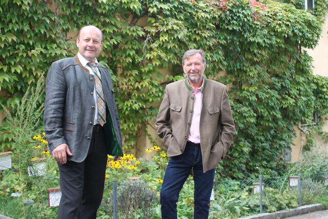 SPÖ-Stadtrat Johann Huber (r.) sieht in den Plänen von Bürgermeister Franz Aigner einen Schildbürgerstreich, will sich aber trotzdem der Diskussion stellen.  | Foto: Stadtgemeinde Scheibbs