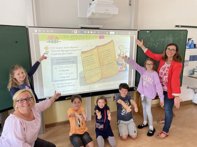 Neue Interaktive Schultafeln | Foto: Gemeinde Leopoldsdorf