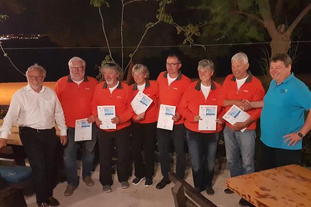 Aus den Altmeistern sind die Vizemeister geworden.