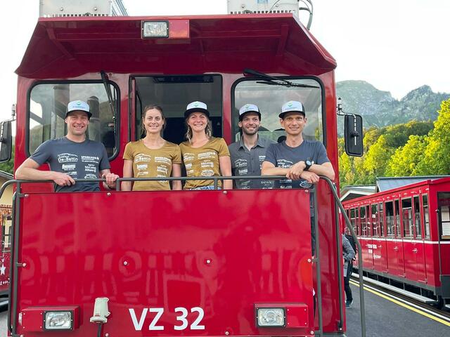 In einem starken Starterfeld konnte das Teams „De Bettin Sparkasse Salzkammergut“ beim Schafbergtrail auf einer Strecke von 7,2 km und 1.188 Höhenmeter punkten. | Foto: Privat