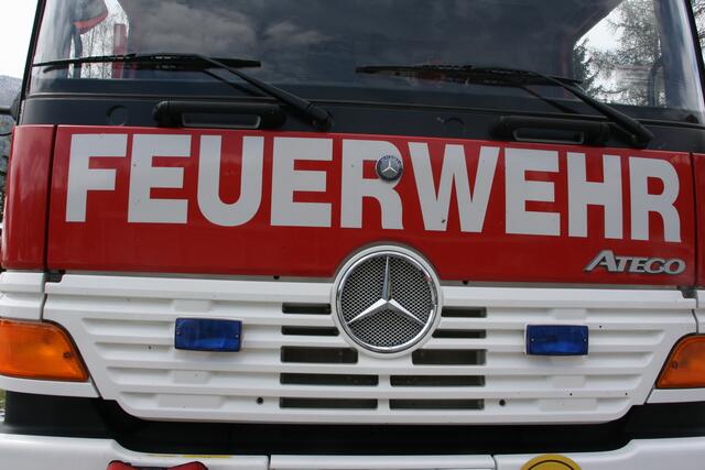 Die Feuerwehr konnte den Brand bei der Münzgasse rasch löschen. | Foto: Symbolfoto: BBL